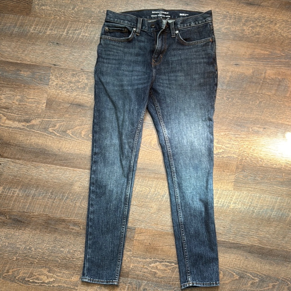 Men’s Banana Republic Dark Wash Travel Stretch Jean